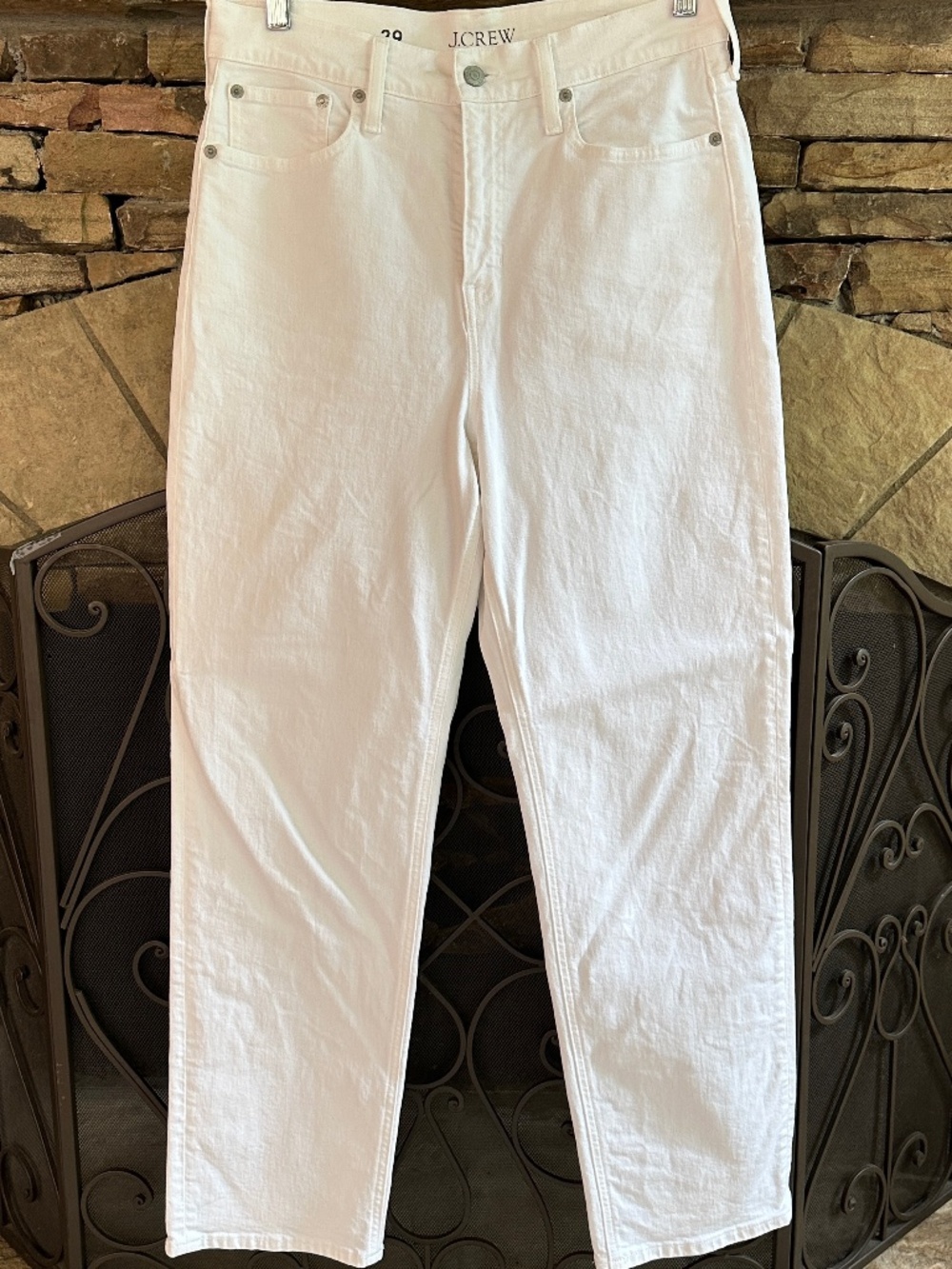 J Crew White Jeans